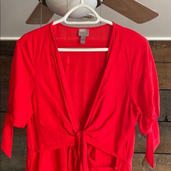 Red Party Dress - Picture 2 of 3